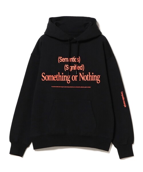 BEAMS T(ビームスティー)の「HOME ECONOMICS EXPERIMENT / Hoodie(スウェット・メンズ・ブラック・SMALL/MEDIUM/LARGE/X-LARGE)」の2枚目の写真