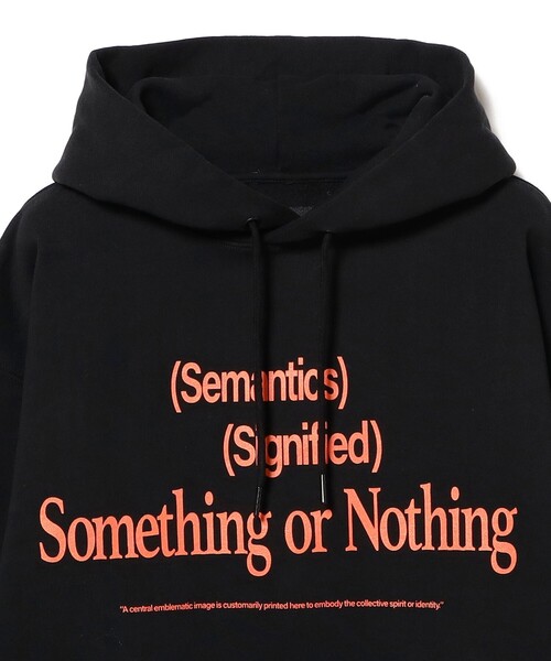 BEAMS T(ビームスティー)の「HOME ECONOMICS EXPERIMENT / Hoodie(スウェット・メンズ・ブラック・SMALL/MEDIUM/LARGE/X-LARGE)」の3枚目の写真