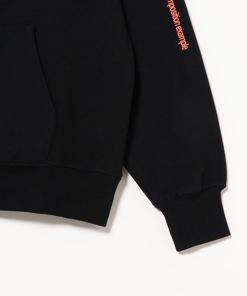 BEAMS T(ビームスティー)の「HOME ECONOMICS EXPERIMENT / Hoodie(スウェット・メンズ・ブラック・SMALL/MEDIUM/LARGE/X-LARGE)」の6枚目の写真