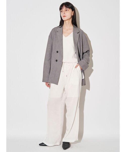 ELENDEEK（エレンディーク）の「サテンフレアキャミソール（キャミソール・レディース・オフホワイト/ブラック/キャメル・FREE）」の20枚目の写真