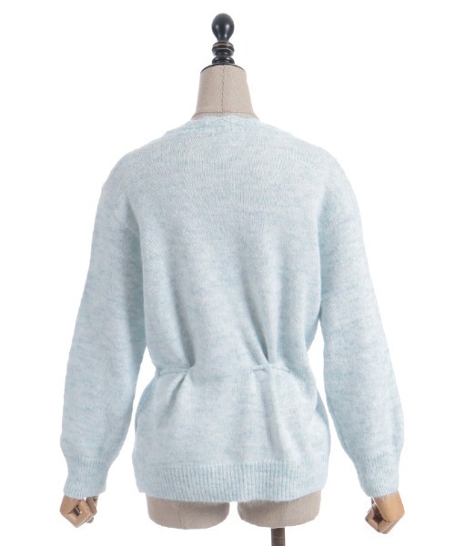 axes femme（アクシーズファム）の「モチーフ付ニットカーディガン（カーディガン/ボレロ・レディース・ブルー/ベージュ・FREE）」の21枚目の写真