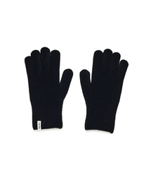 VELSEY（ベルジ）の「Wool Blended Classic Lip Glove Black（手袋・メンズ）」