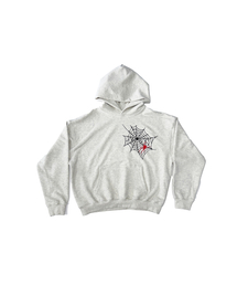 HETERO（ヘテロ）の「Homebody Web Hoodie (Melange Gray)（パーカー）」