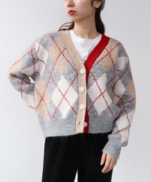 Cepica | アーガイル柄カーディガン(カーディガン/ボレロ)