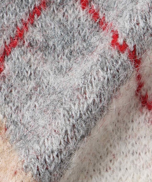 Cepica（セピカ）の「アーガイル柄カーディガン（カーディガン/ボレロ・レディース・グレー系その他/ベージュ系その他・FREE）」の20枚目の写真