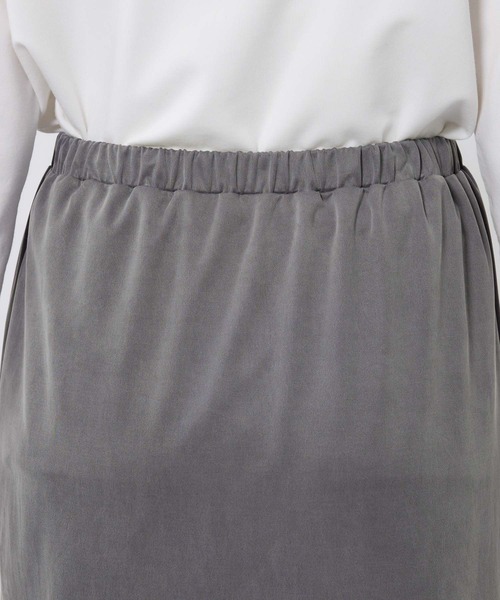 BARNYARDSTORM(バンヤードストーム)の「BARNYARDSTORM / フィブリルカットサテンスカート / マシンウォッシャブル【JAPAN FABRIC】(スカート・レディース・ブラック/グレー・S/M)」の22枚目の写真