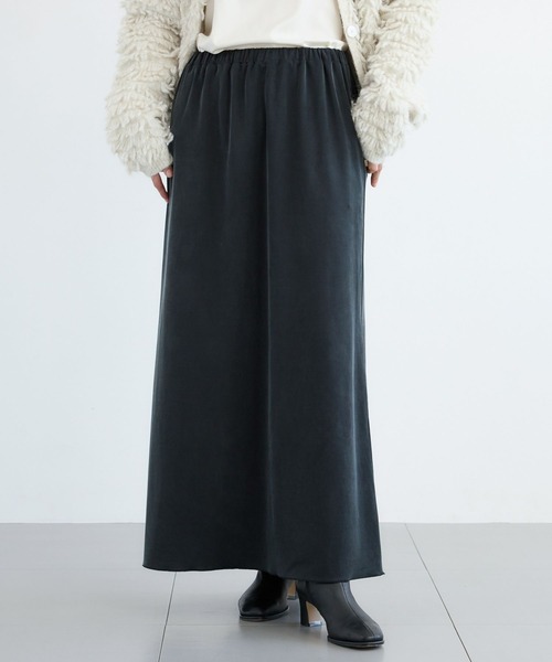 BARNYARDSTORM(バンヤードストーム)の「BARNYARDSTORM / フィブリルカットサテンスカート / マシンウォッシャブル【JAPAN FABRIC】(スカート・レディース・ブラック/グレー・S/M)」の15枚目の写真