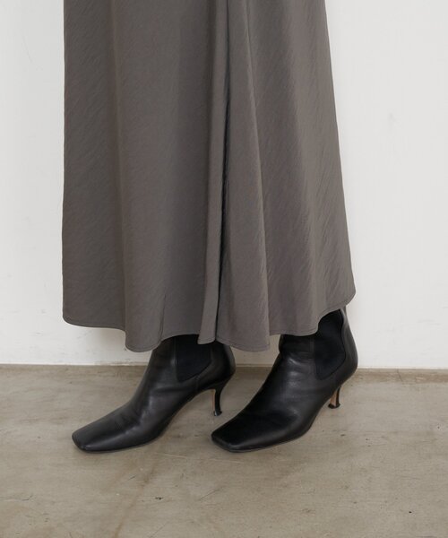 Jena espace merveilleux(ジェナ エスパスメルヴェイユ)の「【ウエストゴム/楽チン】ワッシャーツイルロングスカート(スカート・レディース・チャコールグレー/イエロー/ベージュ・FREE)」の16枚目の写真