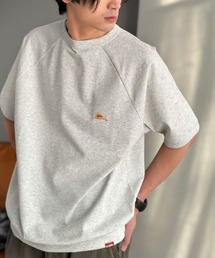 Java（ジャバ）の「《JaVaジャバコラボ》【接触冷感機能付き】315gヘビーウェイト素材 裾リブ付き スウェットライクTシャツ（Tシャツ/カットソー）」