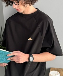 Java（ジャバ）の「《JaVaジャバコラボ》【接触冷感機能付き】315gヘビーウェイト素材 裾リブ付き スウェットライクTシャツ（Tシャツ/カットソー）」