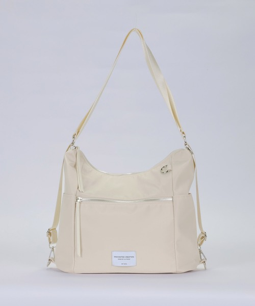 ALTROSE（アルトローズ）の「【A4可】3WAY トート リュック ショルダーバッグ バッグ テミー（バックパック/リュック・レディース・アイボリー/ブラック/グレー/レオパード・FREE）」の8枚目の写真