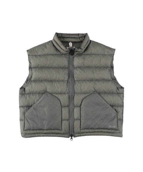 SHEER DOWN VEST W/シアーダウンベスト（ウィメンズ）（ダウンベスト