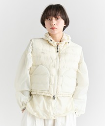 NANGA（ナンガ）の「SHEER DOWN VEST W/シアーダウンベスト（ウィメンズ）（ダウンベスト）」