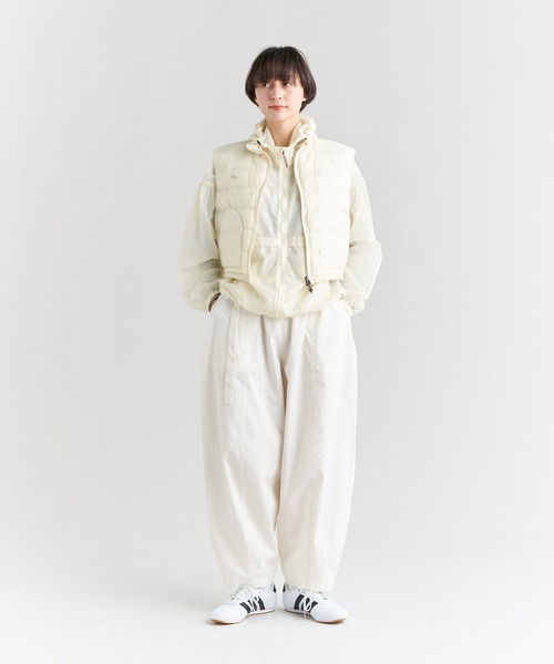 SHEER DOWN VEST W/シアーダウンベスト（ウィメンズ）（ダウンベスト