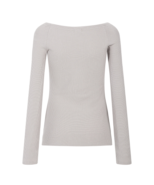 PLEASENOFOLLOW(プリーズノーフォロー)の「Jules Long Sleeve Top (Sand)(Tシャツ/カットソー・レディース・その他・FREE)」の3枚目の写真
