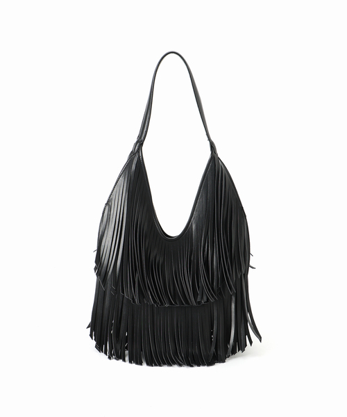 HELOYSE（エロイーズ）の「［26SS新作］【HELOYSE/エロイーズ】texas shoulder：ショルダーバッグ（ショルダーバッグ・レディース・ブラック・FREE）」の5枚目の写真