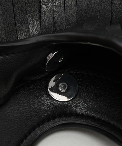 HELOYSE（エロイーズ）の「［26SS新作］【HELOYSE/エロイーズ】texas shoulder：ショルダーバッグ（ショルダーバッグ・レディース・ブラック・FREE）」の11枚目の写真