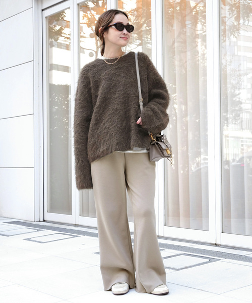 Deuxieme Classe（ドゥーズィエムクラス）の「*追加 Warm スウェット パンツ（スウェットパンツ・レディース・グレー/ブラウン/ベージュ・36/38）」の6枚目の写真