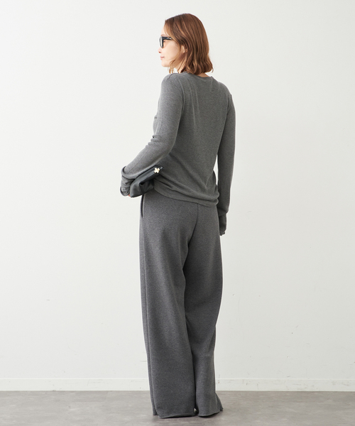 Deuxieme Classe（ドゥーズィエムクラス）の「*追加 Warm スウェット パンツ（スウェットパンツ・レディース・グレー/ブラウン/ベージュ・36/38）」の14枚目の写真