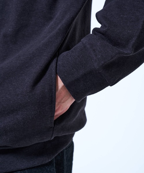 THE BOLDMAN(ザ ボールドマン)の「Henry neck Sweat / ヘンリーネックスウェット(スウェット・メンズ・ブルー/レッド/ブラック・LARGE/MEDIUM)」の14枚目の写真