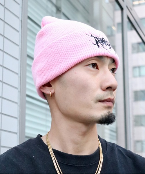 Y2K ニットキャップ ビーニー(BDS)（ニットキャップ/ビーニー）｜almo