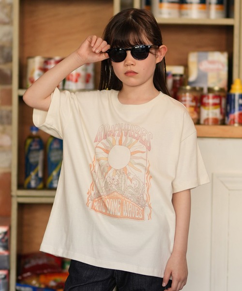 ROXY/ロキシー ROXY キッズ MINI ROXY VIBES Tシャツ 【2026年春夏