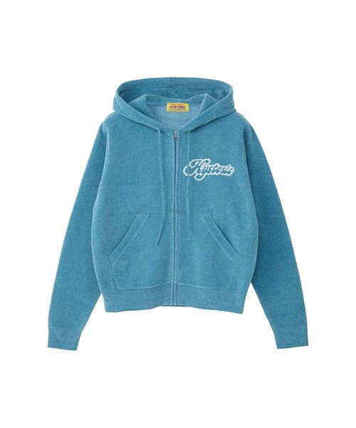 HYSTERIC GLAMOUR(ヒステリックグラマー)の「HYSTERIC GIRL編込 パーカー(パーカー・レディース・ブラック/ブルー/ピンク・FREE)」の11枚目の写真