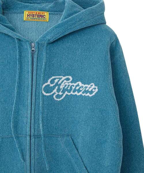 HYSTERIC GLAMOUR(ヒステリックグラマー)の「HYSTERIC GIRL編込 パーカー(パーカー・レディース・ブラック/ブルー/ピンク・FREE)」の12枚目の写真