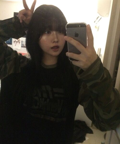 VENHIT(ベンヒット)の「MRT カモ レグラン ロングスリーブ(Tシャツ/カットソー・レディース・ブラック/アイボリー・MEDIUM/LARGE/X-LARGE)」の7枚目の写真