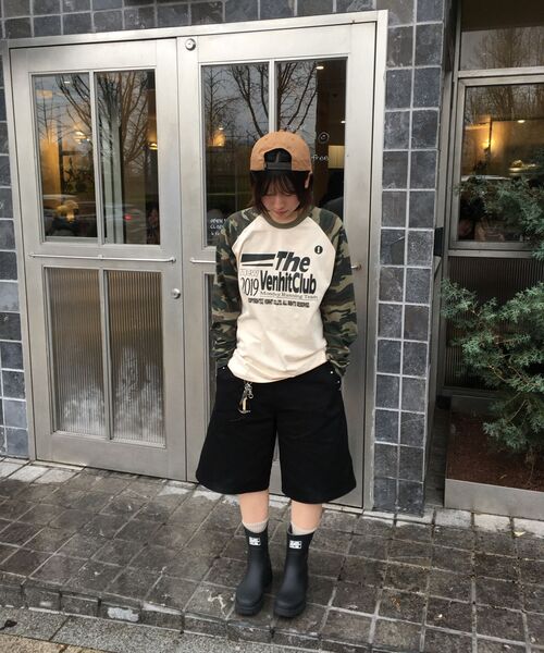 VENHIT(ベンヒット)の「MRT カモ レグラン ロングスリーブ(Tシャツ/カットソー・レディース・ブラック/アイボリー・MEDIUM/LARGE/X-LARGE)」の19枚目の写真