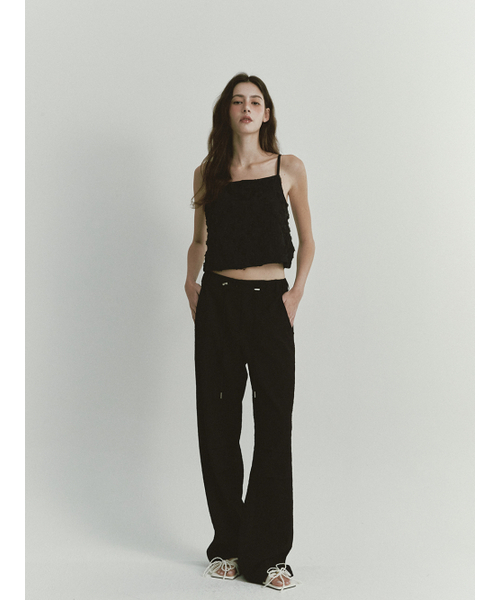ASURA(アスラ)の「ROSE STRAP SLEEVELESS (BLACK)(Tシャツ/カットソー・レディース・その他・ONE SIZE)」の3枚目の写真
