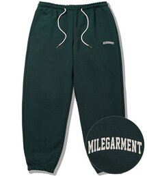 THE MILE（ザマイル）の「MILE GARMENTS SWEAT PANTS [GREEN]（スウェットパンツ）」
