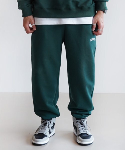 THE MILE（ザマイル）の「MILE GARMENTS SWEAT PANTS [GREEN]（スウェットパンツ・メンズ・その他・L/M/XL）」の2枚目の写真
