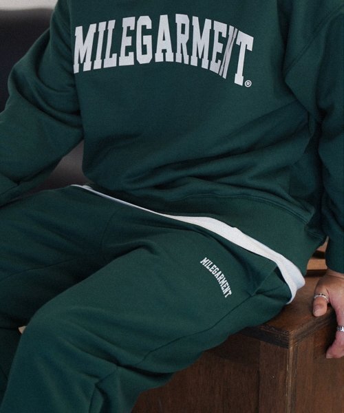 THE MILE（ザマイル）の「MILE GARMENTS SWEAT PANTS [GREEN]（スウェットパンツ・メンズ・その他・L/M/XL）」の8枚目の写真