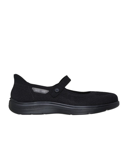 SKECHERS(スケッチャーズ)の「スケッチャーズ スリップインズ:オンザゴー フレックス ラディアント - エステル(スニーカー・レディース・ブラック/ベージュ・22.5cm/23.5cm/25cm/23cm/24cm/24.5cm)」の6枚目の写真