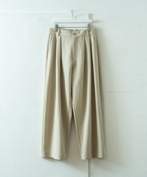 ADAM ET ROPE' | コットンダブルクロス バギースラックス(スラックス)