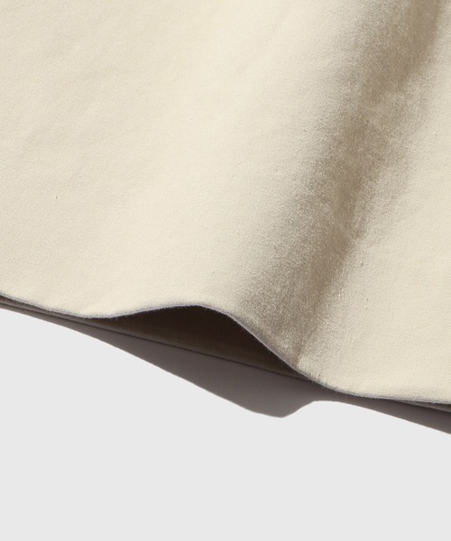 ADAM ET ROPE'（アダムエロペ）の「コットンダブルクロス　バギースラックス（スラックス・メンズ・ブラック/ベージュ・M/L）」の9枚目の写真