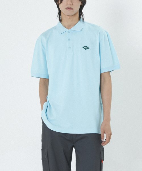 Original Cotton Pike поло с коротким рукавом GEE245-102 — sky blue (скай блю)