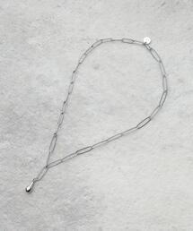 Dessin（デッサン）の「ミックスチェーンYラインネックレス（ネックレス）」