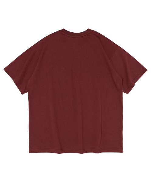 TAILOR STUDIO(テーラースタジオ)の「DOPE オーバーサイズ 半袖Tシャツ (ワイン)(Tシャツ/カットソー・レディース・その他・S/M/L/2XL/XL)」の2枚目の写真