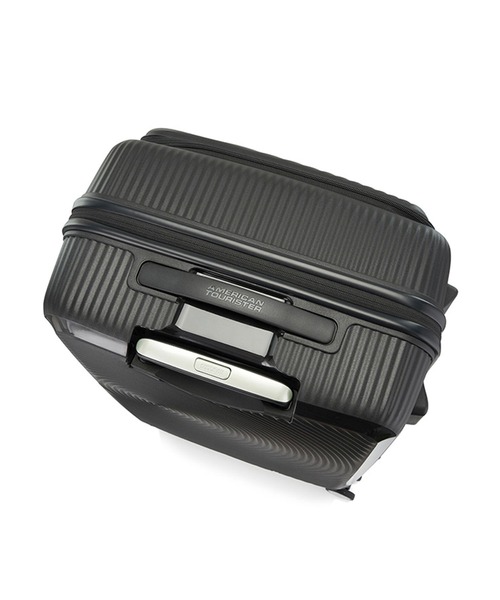 AMERICAN TOURISTER(アメリカンツーリスター)の「アメリカンツーリスター CURIO スピナー68 EXP ブックオープニング ブラック(スーツケース/キャリーバッグ・メンズ・ブラック・M)」の7枚目の写真