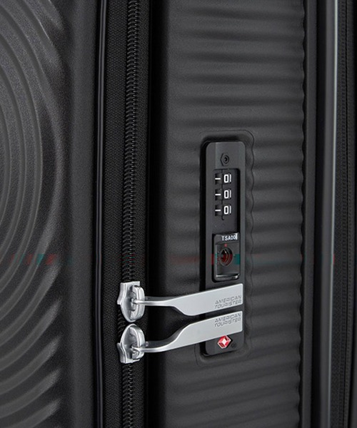AMERICAN TOURISTER(アメリカンツーリスター)の「アメリカンツーリスター CURIO スピナー68 EXP ブックオープニング ブラック(スーツケース/キャリーバッグ・メンズ・ブラック・M)」の8枚目の写真