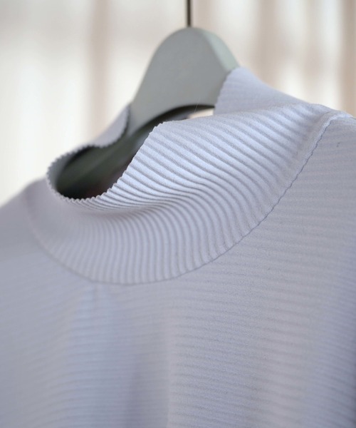 Jens(イェンス)の「SWEAT LIKE PULLOVER DRESS(ワンピース・レディース・ブラック/グレー・FREE)」の6枚目の写真