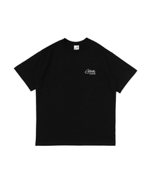 WORKS & CO.（ワークス アンド コー）の「フックアンドフィッシング 半袖Tシャツ (ブラック)（Tシャツ/カットソー）」