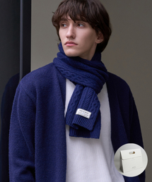 MUSINSA｜ムシンサのマフラー（ブルー・ネイビー/青色系）通販 - ZOZOTOWN