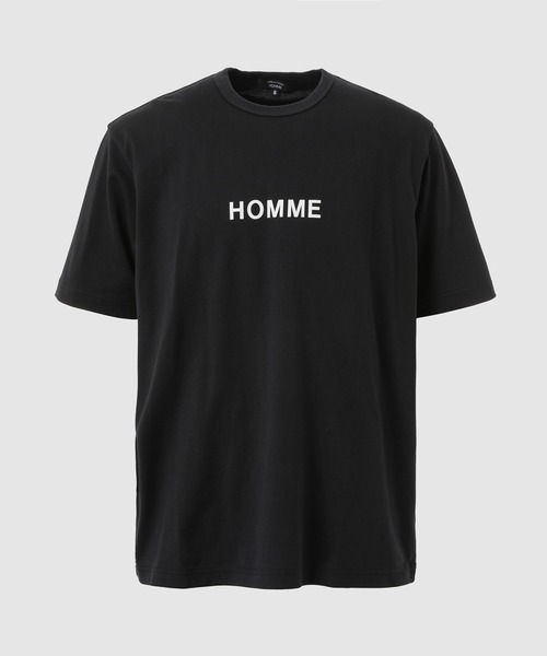 COMME des GARCONS HOMME(コム デ ギャルソン・オム)の「『HOMME』 BIG TEE(Tシャツ/カットソー・メンズ・ネイビー/ホワイト/ブラック・S/L/M/XL)」の3枚目の写真