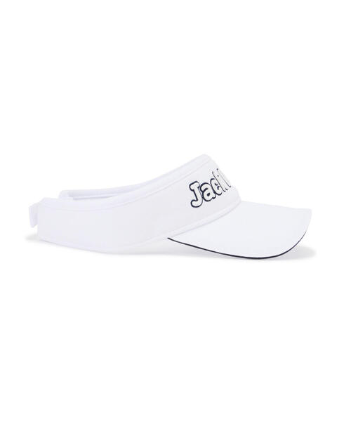 Jack Bunny!!（ジャックバニー）の「【Jack Bunny!!】バイザー (UNISEX)（サンバイザー・レディース・ホワイト/ネイビー・FREE）」の6枚目の写真