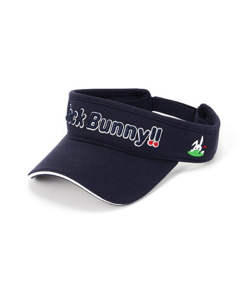 Jack Bunny!!（ジャックバニー）の「【Jack Bunny!!】バイザー (UNISEX)（サンバイザー・レディース・ホワイト/ネイビー・FREE）」の19枚目の写真