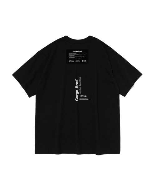 CARGOBROS(カーゴブロス)の「(ビッグサイズ) レタリングポイント半袖Tシャツ (ブラック)(Tシャツ/カットソー・メンズ・その他・FREE)」の7枚目の写真