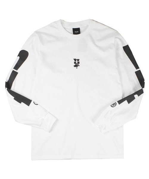 HUF(ハフ)の「【C-HUF3】【HUF/ハフ】MEGABLAST L/S TEE HUF TS02508(Tシャツ/カットソー・メンズ・ブラック/ホワイト・MEDIUM/SMALL/XX-LARGE)」の9枚目の写真